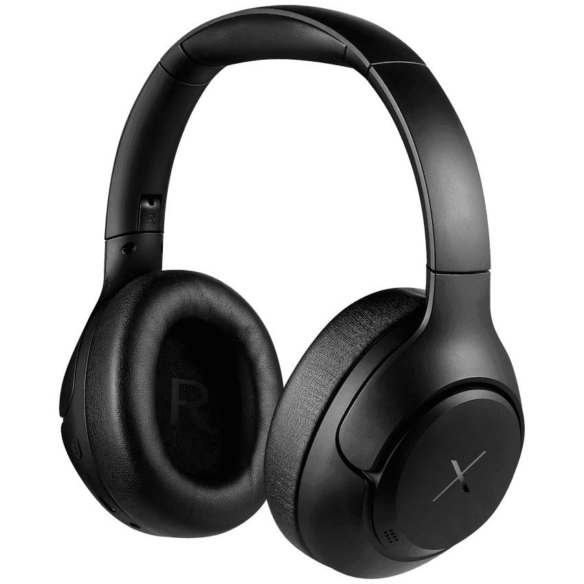 VolkanoX VXH300 Bluetooth Headphones with Hybrid ANC - Black
