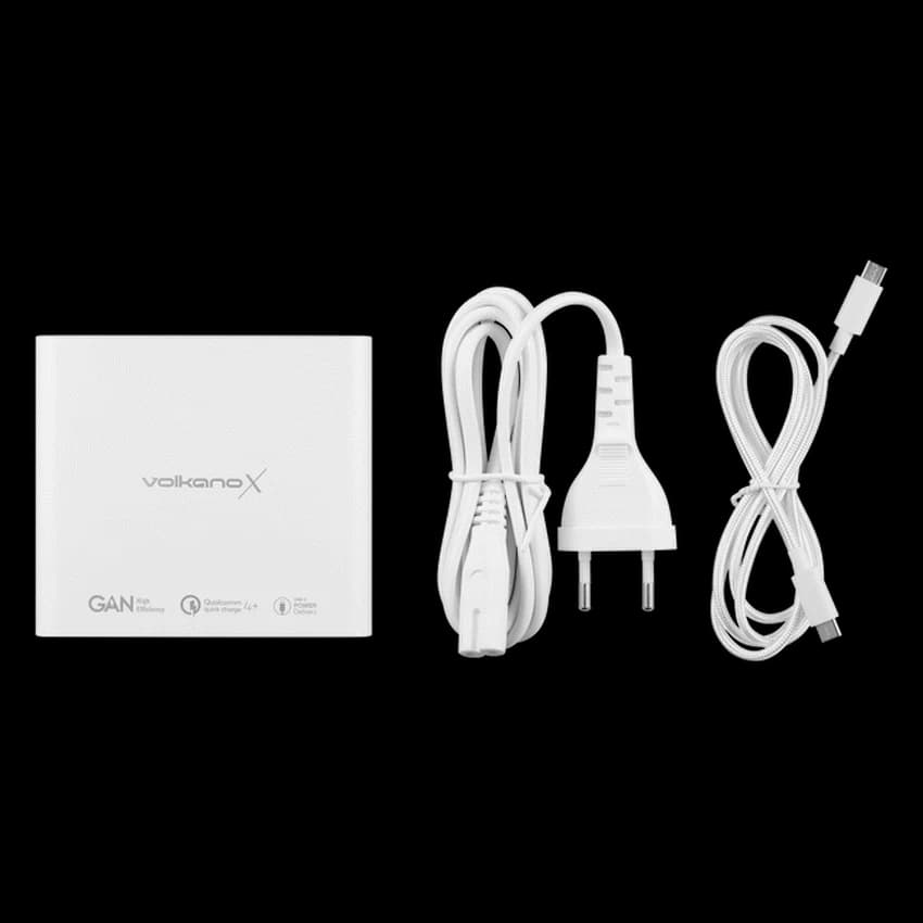 VolkanoX Boost Series 120 Watt Multiport GaN Laptop Charger
