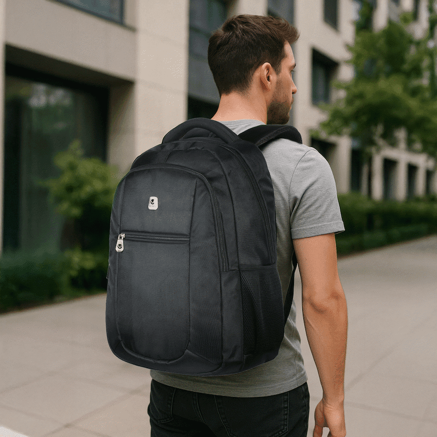 Volkano Jet Backpack 15.6" - Black