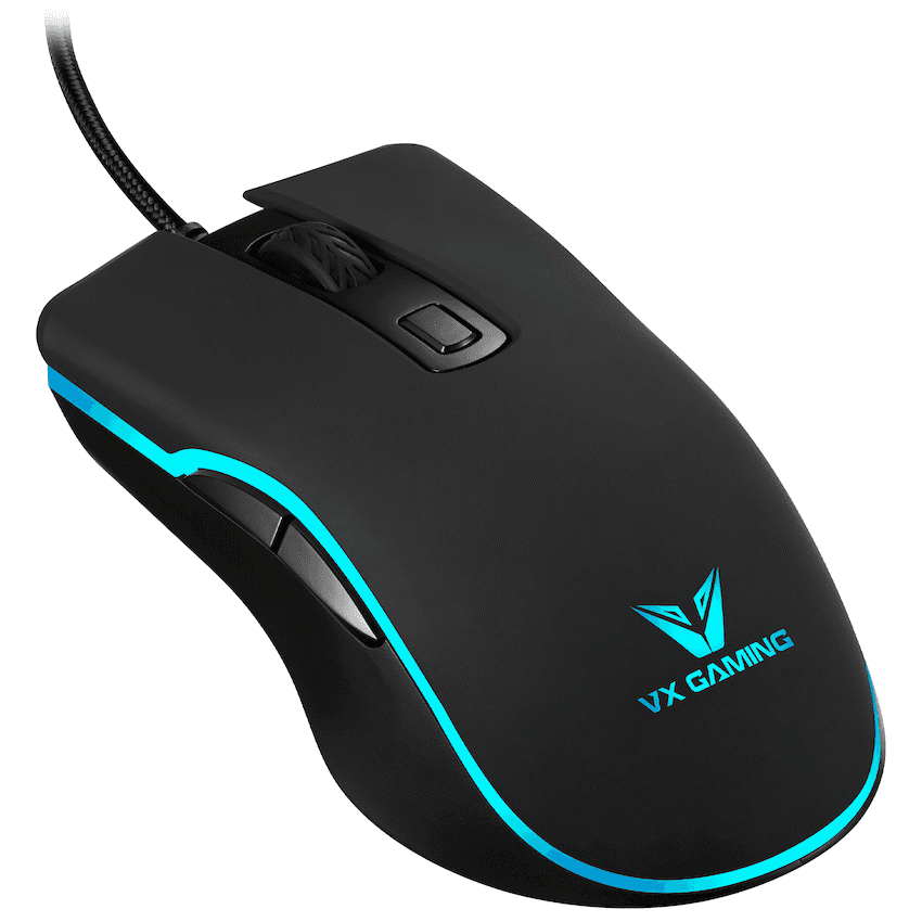 VX Gaming Hypnos Series Gaming Mouse with Rainbow Lighting