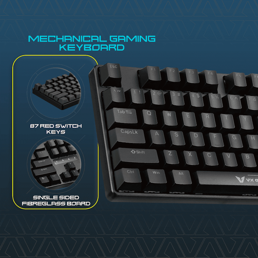 VX Gaming Hermes Series Mechanical Gaming Keyboard
