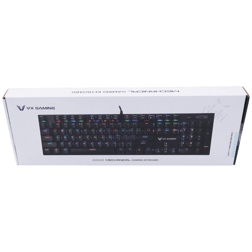 VX Gaming Floki RGB Full Mechanical Keyboard