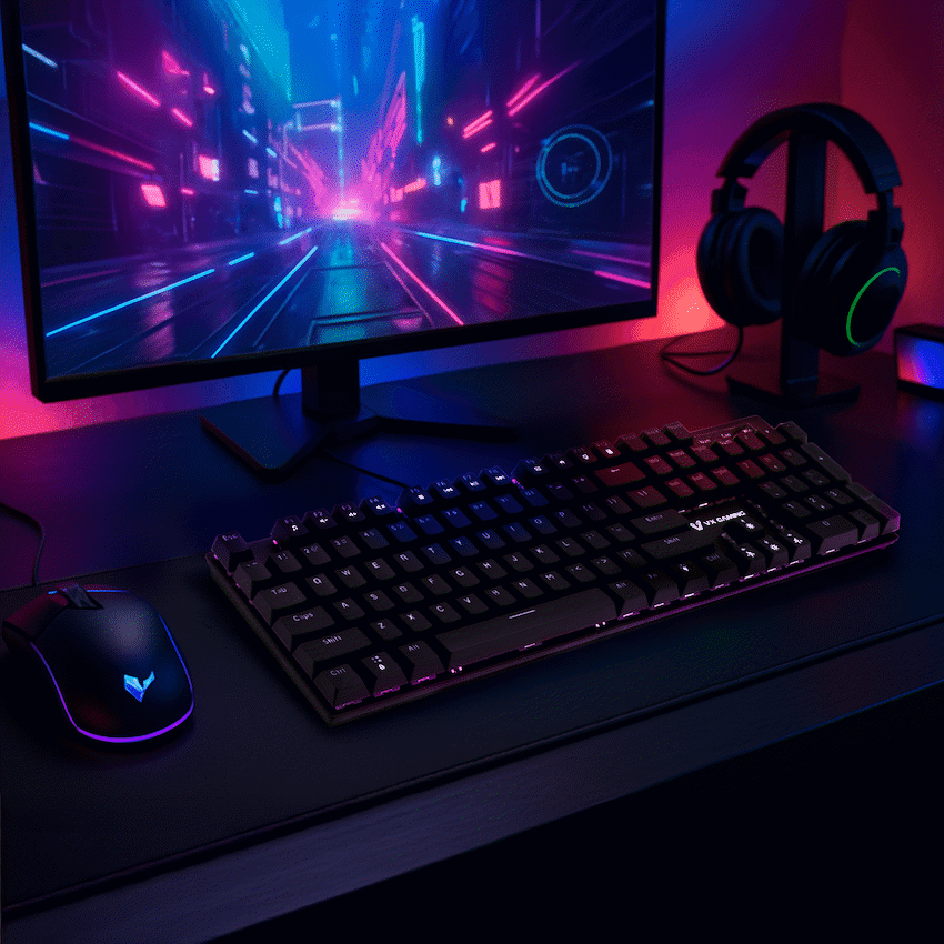 VX Gaming Floki RGB Full Mechanical Keyboard