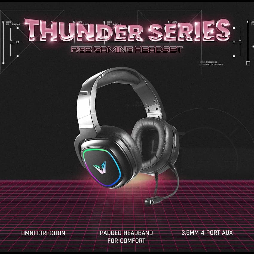 VX Gaming Thunder series Gaming Headset RGB