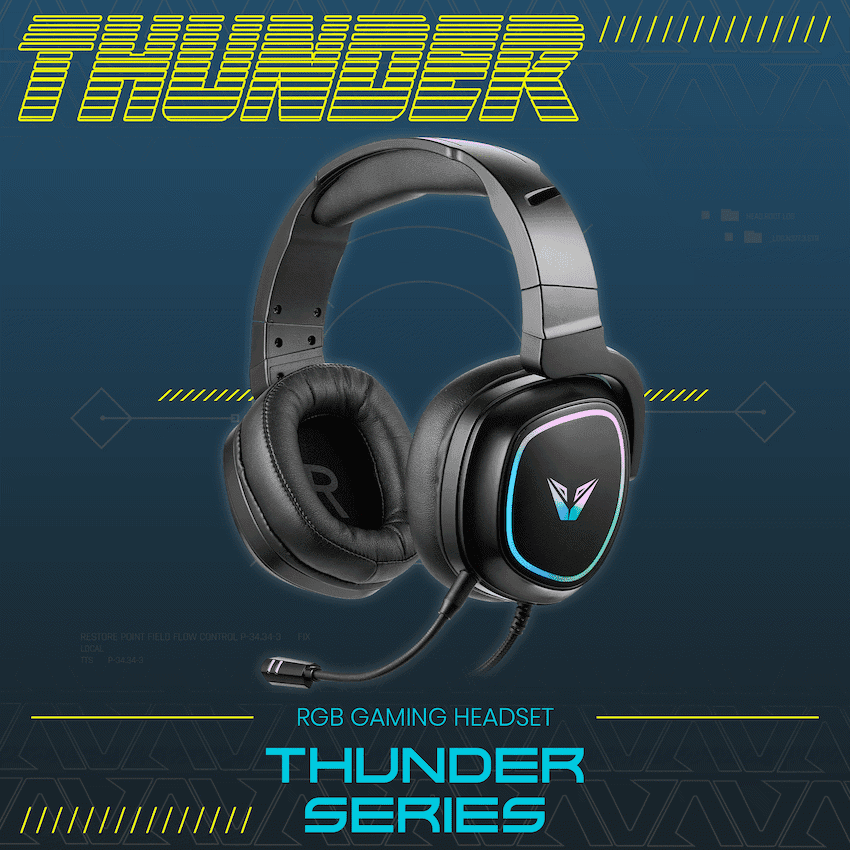 VX Gaming Thunder series Gaming Headset RGB