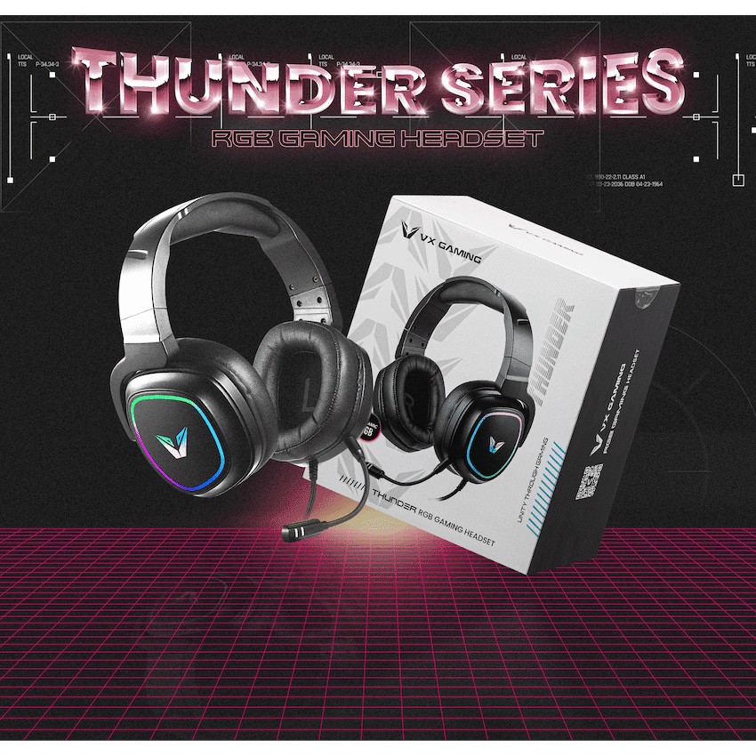 VX Gaming Maverick series Gaming Headset RGB