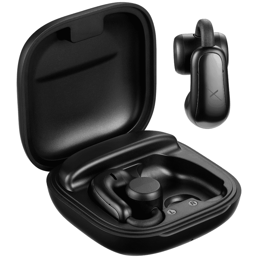 VolkanoX O400 Air Conduction In-Ear OWS Earphones - Black
