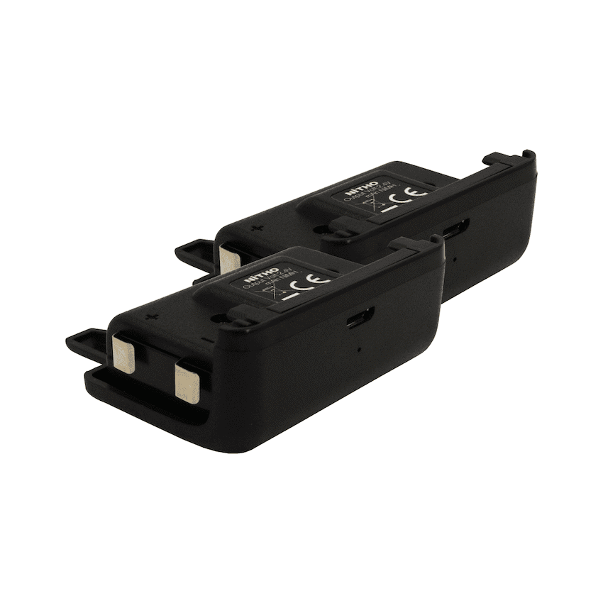 Nitho XB1 TWIN BATTERY PACKS  2x 18 hours 2x Battery packs up to 18h with 3m charge