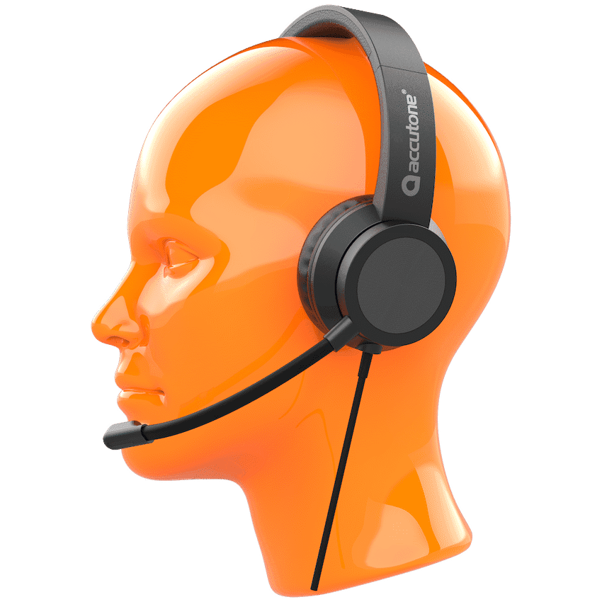 Accutone USB Binaural Headset