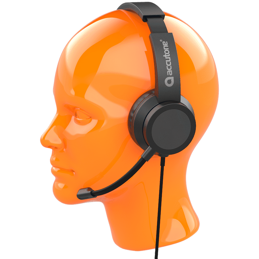 Accutone USB Binaural Headset