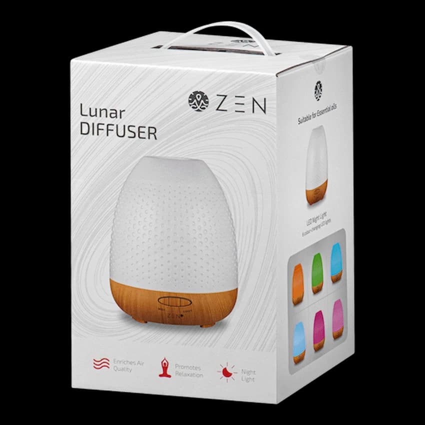 Zen Lunar Diffuser - White