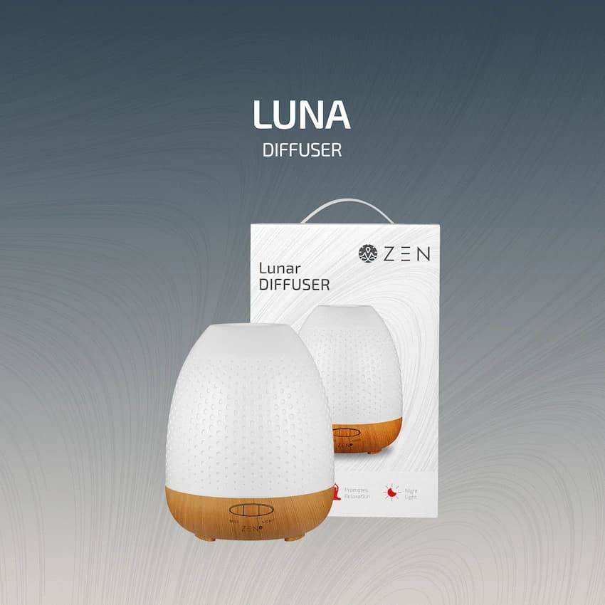 Zen Lunar Diffuser - White