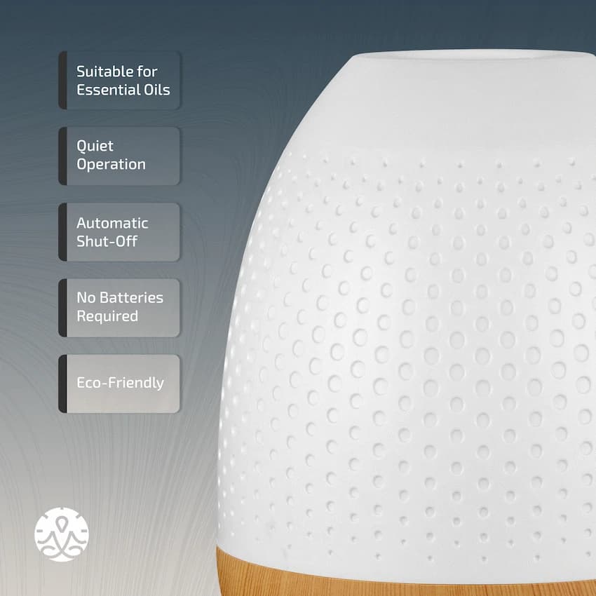 Zen Lunar Diffuser - White