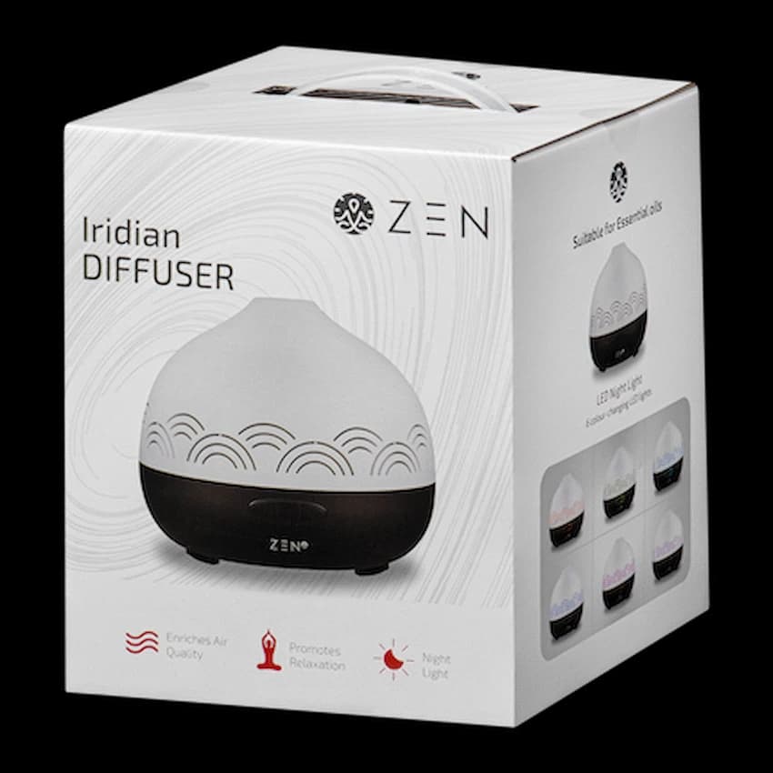Zen Iridian Diffuser - Dark Wood