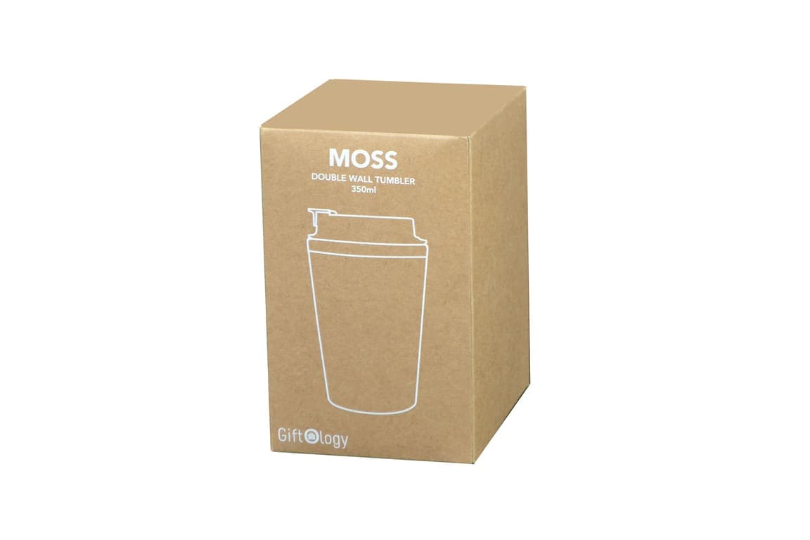 MOSS - Giftology Steel/PP Double Wall Tumbler - 350ml