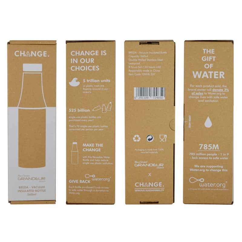 BREDA - CHANGE Collection Insulated Water Bottle
