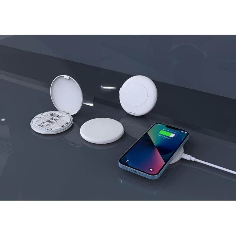 OSLO - @memorii Recycled 15W Wireless Charger Multi - Cable Set