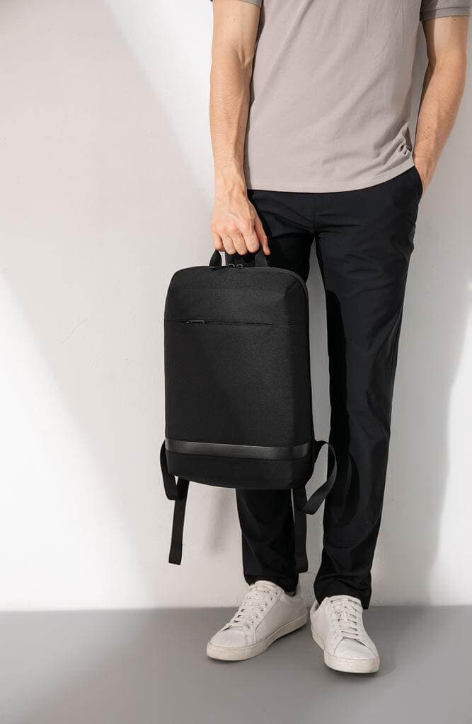 SANOK - CHANGE Collection Slim RPET 15.6" Laptop Backpack - Black