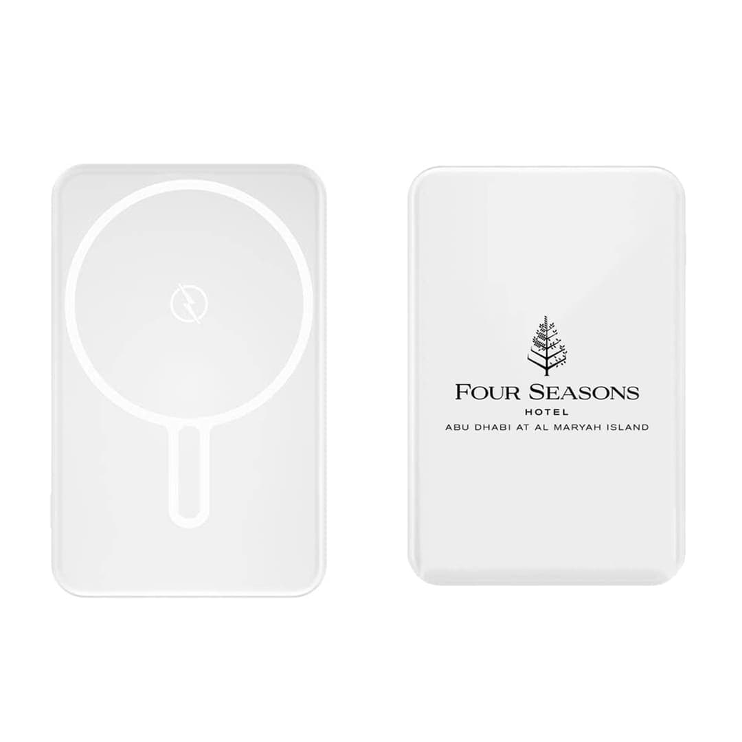 TOVUZ - Giftology 10,000 mAh Magnetic Wireless Powerbank in Gift Box- White