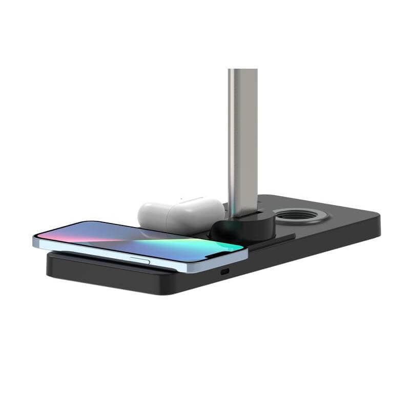 VELES - @memorii 3 in 1 Wireless Charger with Desk Lamp