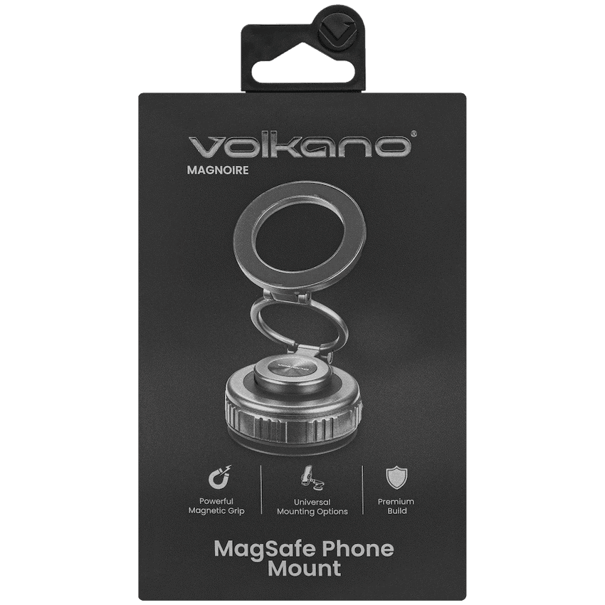 Volkano Magnoire Series Magsafe Phone Mount - Black
