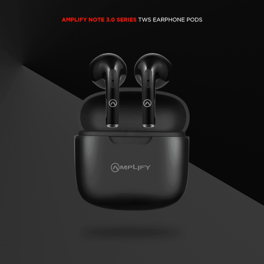 Amplify Note 3.0 Series TWS Earphones - Black
