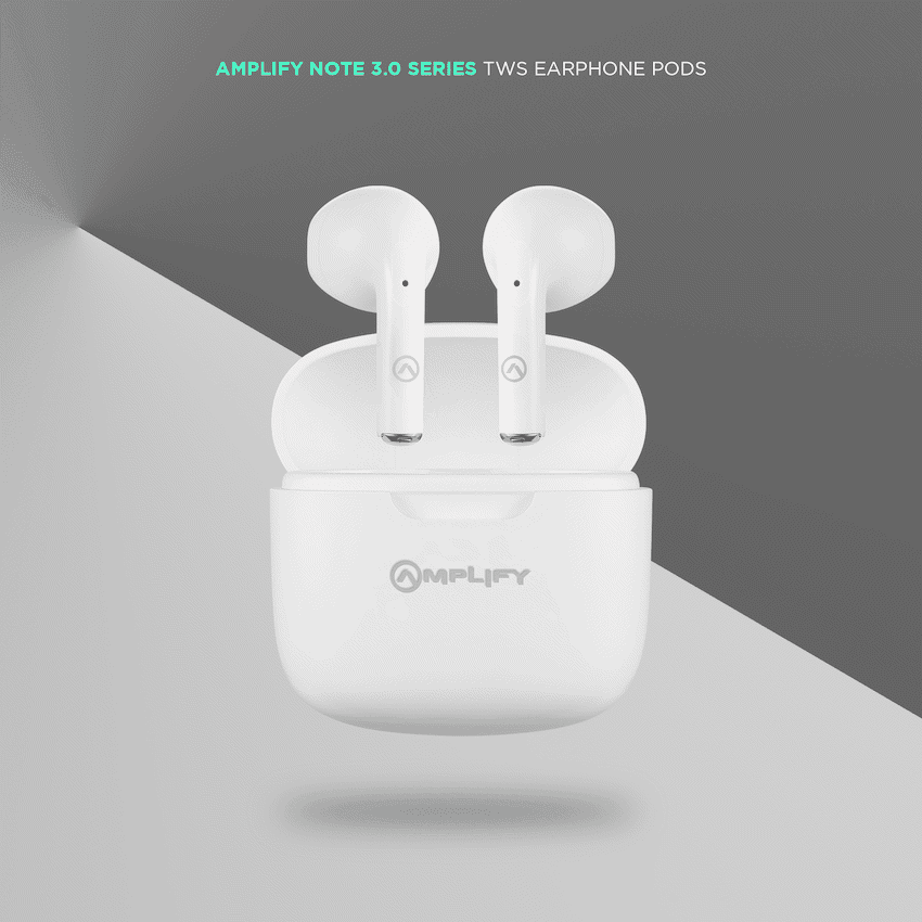 Amplify Note 3.0 Series TWS Earphones - White