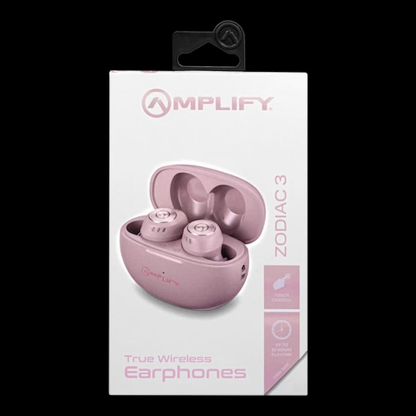Amplify Zodiac 3 True Wireless Earphones - Pink