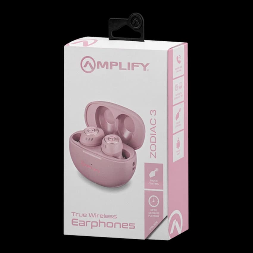 Amplify Zodiac 3 True Wireless Earphones - Pink