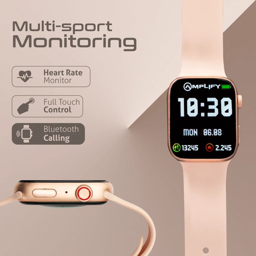 Amplify Challenge Series Square Smartwatch - Gold