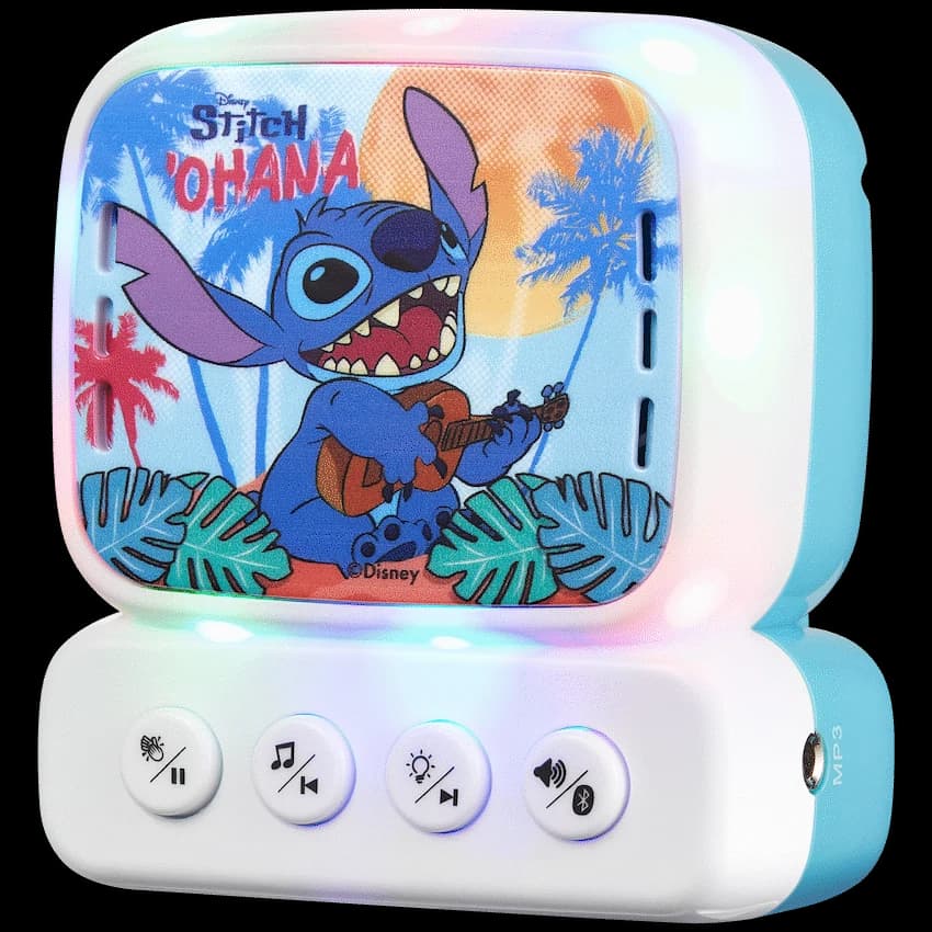 Disney Stitch Bluetooth Mini Karaoke Machine with Belt Hook