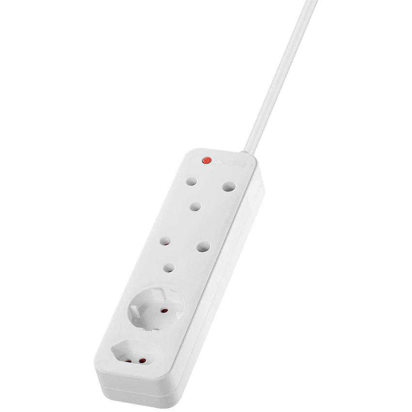 Switched High Surge 4-Way Multiplug 3m 1140J