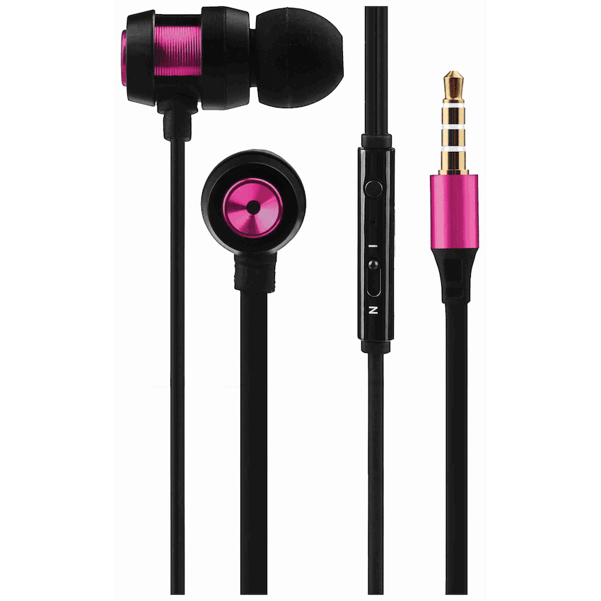 Volkano Alloy series metal earphone - Purple