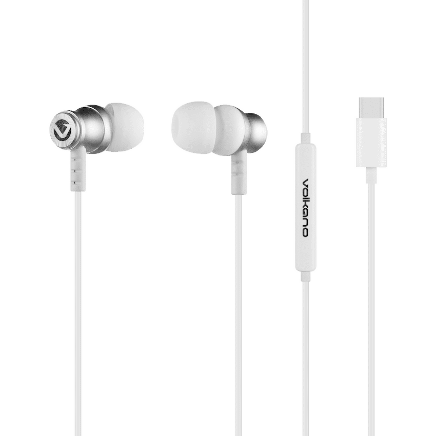 Volkano Prism 2.0 Series Type-C Earphone - White