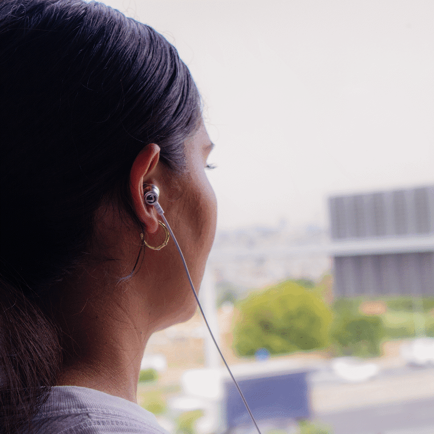 Volkano Prism 2.0 Series Type-C Earphone - White