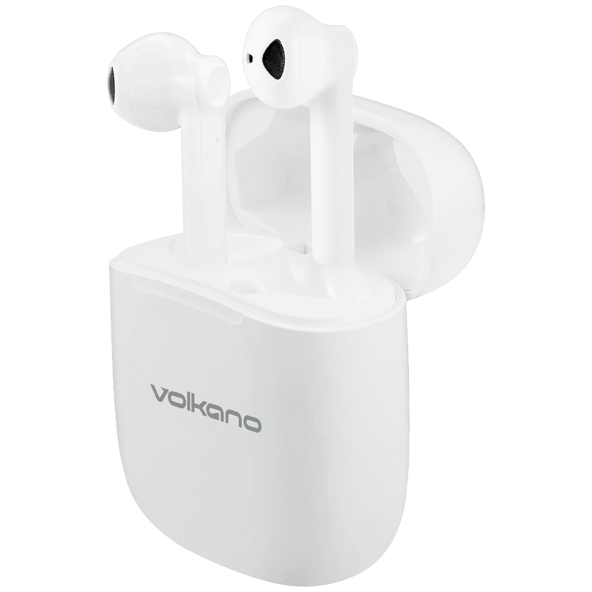 Volkano Buds X 2.0 Series True Wireless Earphones - White