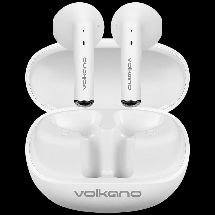 Volkano Buds X3 TWS Earphones with ENC    - White