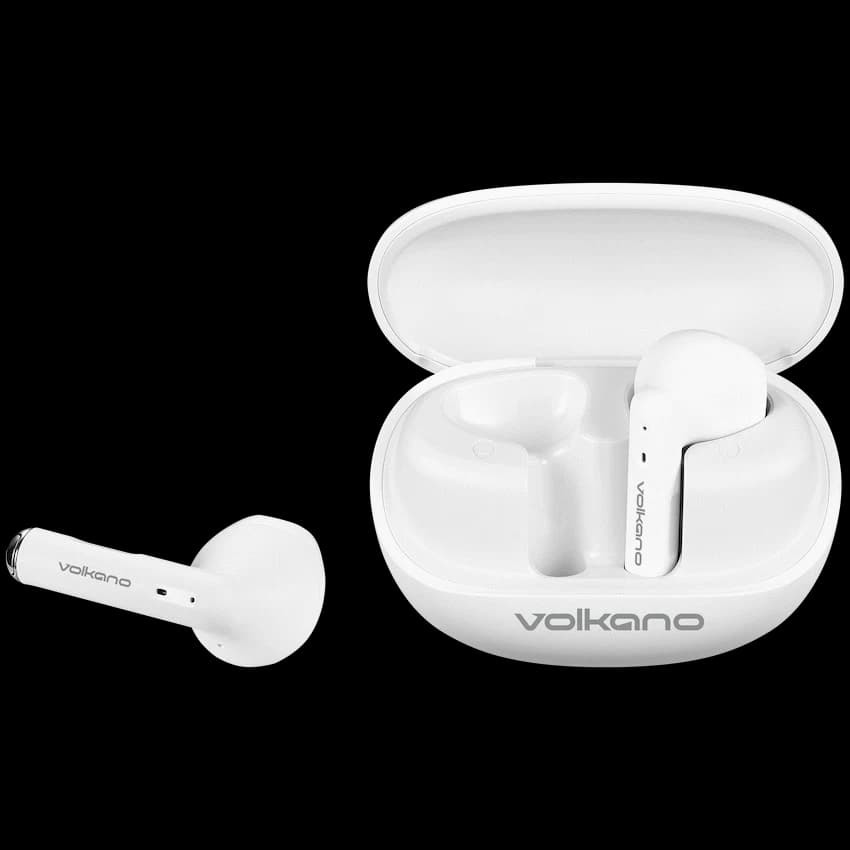 Volkano Buds X3 TWS Earphones with ENC    - White