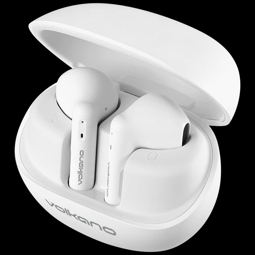 Volkano Buds X3 TWS Earphones with ENC    - White