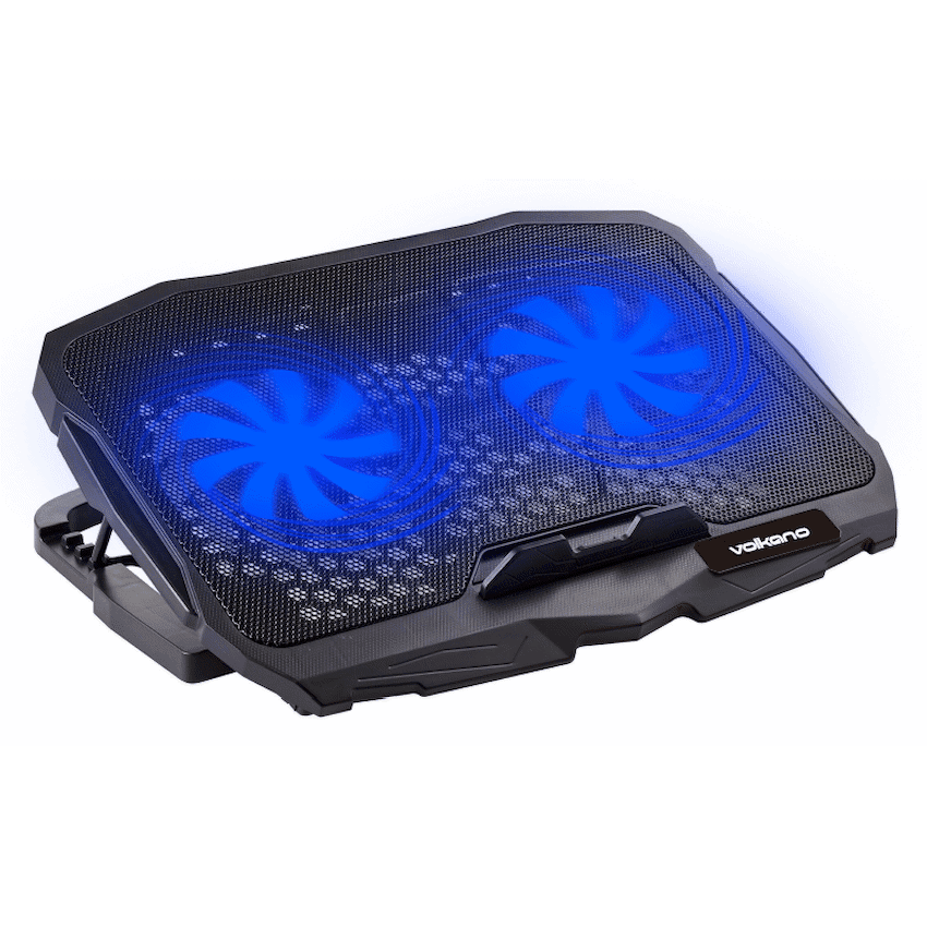 Volkano Glacier Series Upright Notebook Cooling Stand with Dual Fans