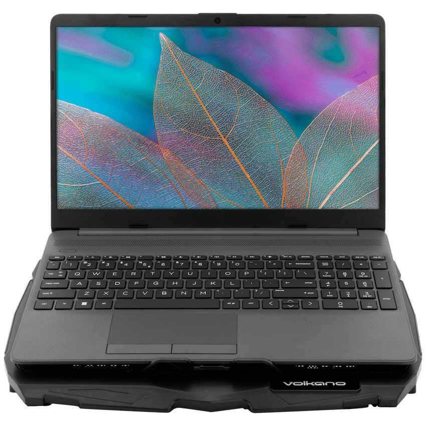 Volkano Glacier Series Upright Notebook Cooling Stand with Dual Fans