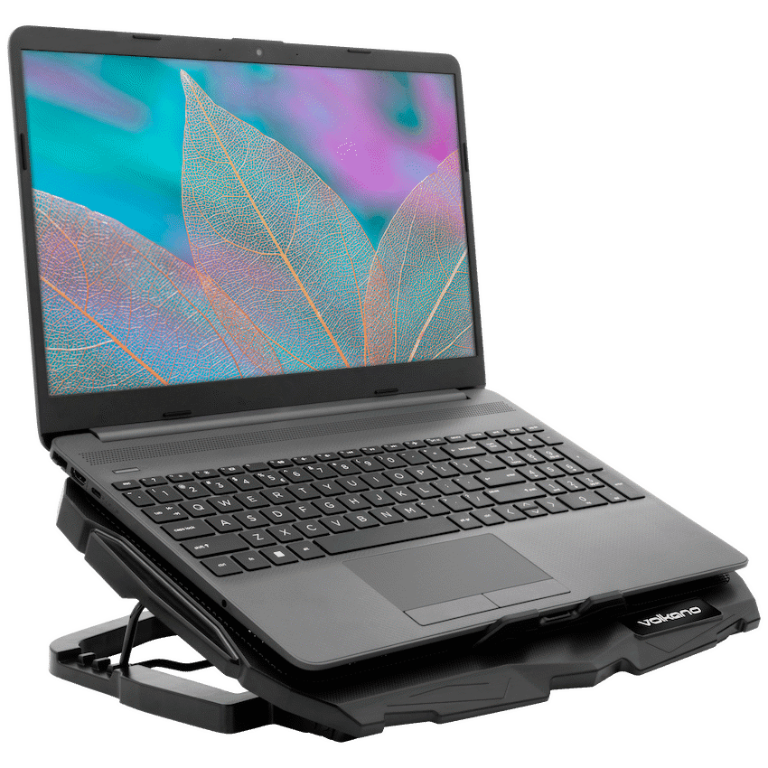 Volkano Glacier Series Upright Notebook Cooling Stand with Dual Fans