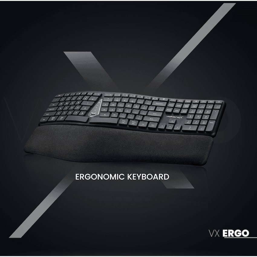 VolkanoX Ergo Bluetooth Wireless Keyboard