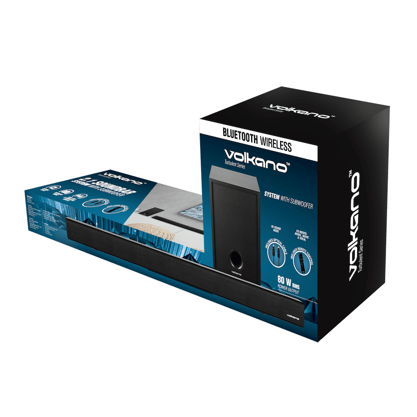 Volkano Turbulent Series 80w 2.1 Soundbar