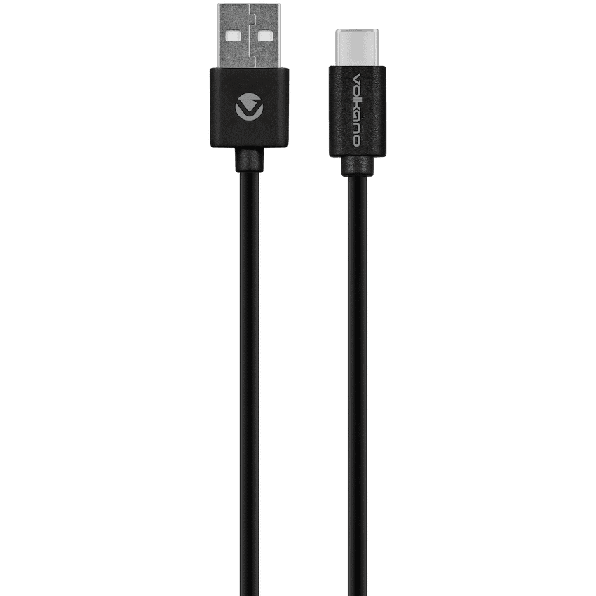 Volkano Volt-C Series Dual USB and USB-C Wall Charger with USB to USB-C Cable Included