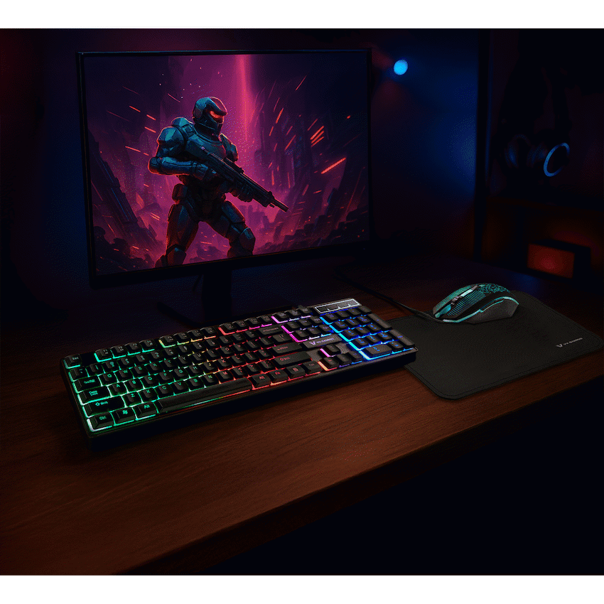 VX Gaming Artemis series 3-in-1 Combo KB, Mouse, Mousepad