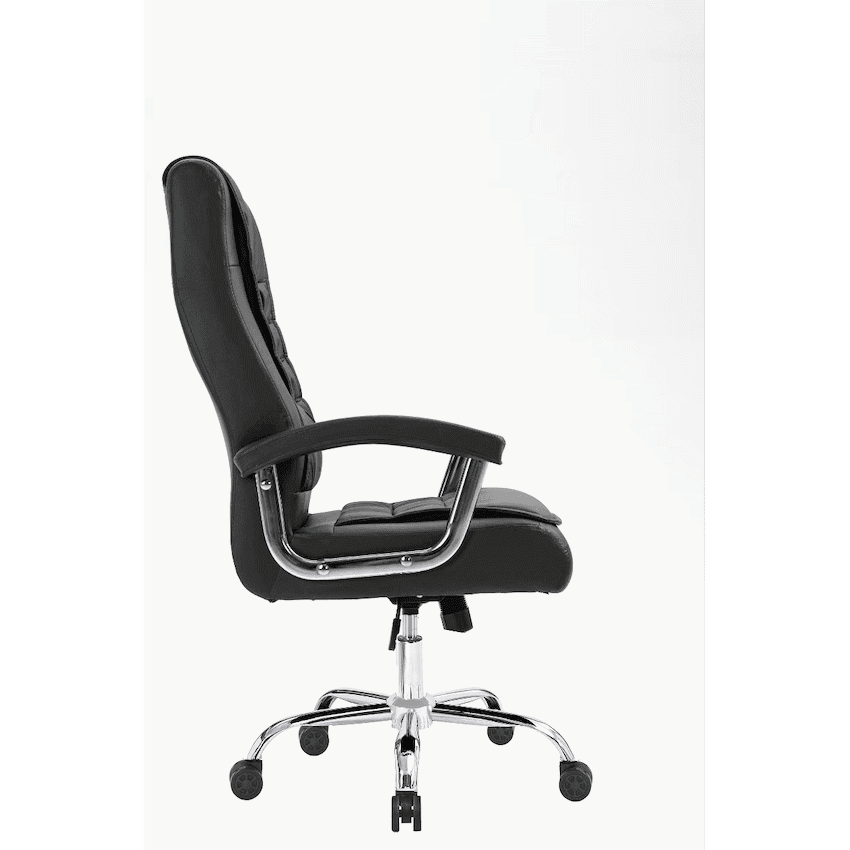 Everfurn Louis High Back Office Chair - Black