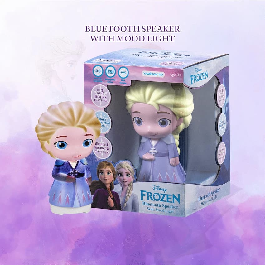 Disney Frozen Bluetooth Speaker with Mood Light