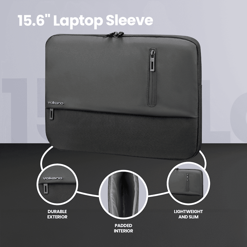 Volkano Focus Series 15.6" Laptop Sleeve & Wireless Mouse