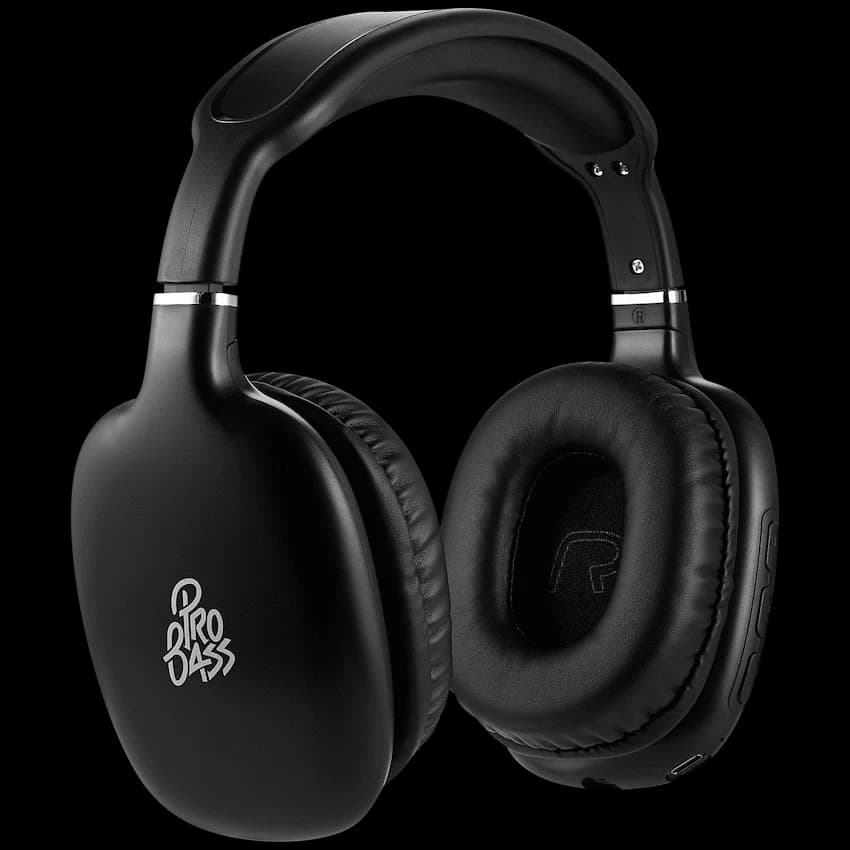 Pro Bass Retro Bluetooth Wireless Headphone with PU Case